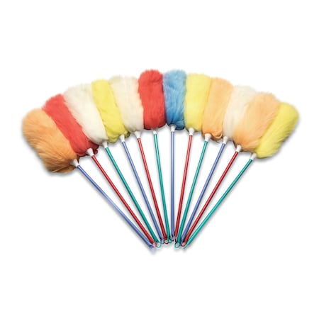 Odell Lambswool Duster, 26" Overall Length, Assorted Wool/Handle Color LWD26/UNSL26